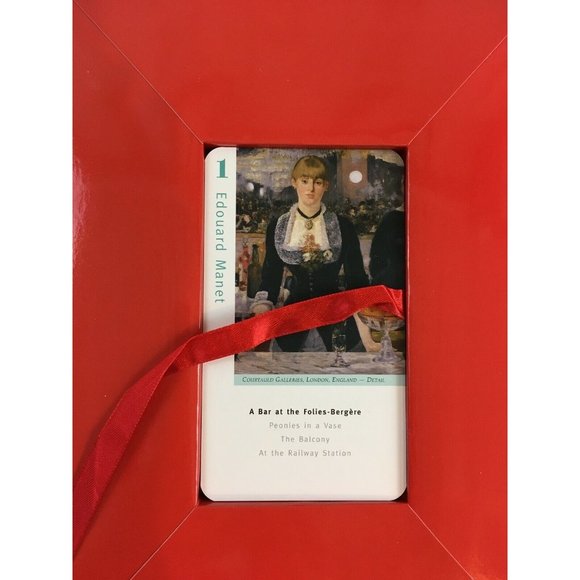 Birdcage Books Toys The Impressionist Art Game Boxed Set Book Matching Cards Homeschool Art